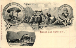 Gruss Aus Kufstein - Künstler-AK Eugen Felle - Kufstein