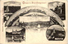 Gruss Vom Starnbergersee Tutzing - Künstler-AK Eugen Felle - Tutzing