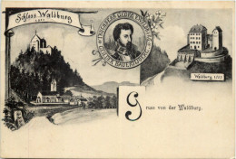 Gruss Von Der Waldburg - Künstler-AK Eugen Felle - Ravensburg