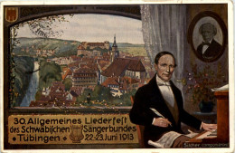 Tübingen - 30. Allgemeines Liederfest 1913 - Privatganzsache PP 27C186/03 - Tuebingen