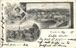 Miesbach - Litho 1897 - Miesbach