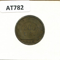 200 LIRE 1985 ITALIA ITALY Moneda #AT782.E.A - 200 Liras