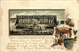 Gruss Vom Schloss Herrenchiemsee - Litho - Rosenheim