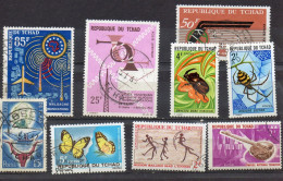 Tchad Timbres Divers - Various Stamps -Verschillende Postzegels - Ciad (1960-...)