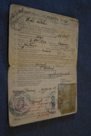Ancienne Carte,Noël Adelain,certificat D'identité 1918 ? à Identifier, Pour Collection - Historische Dokumente