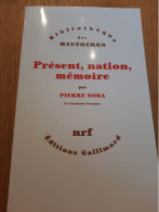 Présent, Nation, Mémoire NORA 2011 - Geschiedenis