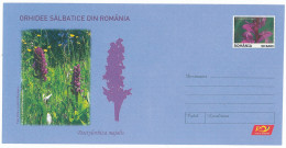 IP 2007 - 19 ORCHID, Romania - Stationery - Unused - 2007 - Orchids