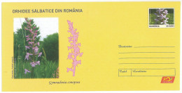 IP 2007 - 20 ORCHID, Romania - Stationery - Unused - 2007 - Orchids