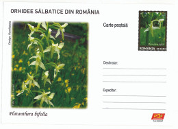 IP 2007 - 40 ORCHID, Romania - Stationery - Unused - 2007 - Orchids