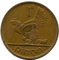 1 PENNY 1964 IRLANDA IRELAND Moneda #AY660.E.A - Irlande