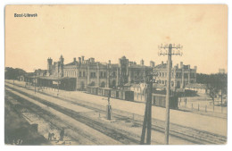 BL 30 - 13730 BREST-LITOWSK, Railway Station, Belarus - Old Postcard, CENSOR - Used - 1917 - Wit-Rusland