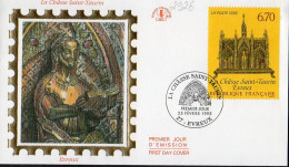 France 2926 Fdc La Châsse Saint-Taurin, Cathédrale D' Evreux - Kerken En Kathedralen