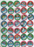 Collection  Pokémons   Lot 35 Pogs  1995 _96  1998 - Lots & Collections
