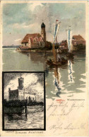 Wasserburg - Schloss Montfort - Litho - Wasserburg A. Bodensee