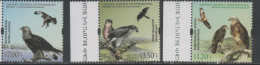 KARABASH, 2015, MNH, BIRDS, BIRDS OF PREY,3v - Eagles & Birds Of Prey