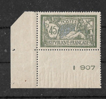 FRANCE YT 143 NEUF** TB - 1900-27 Merson