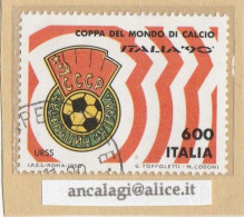 USATI ITALIA 1990 - Ref.0622 "Coppa Del Mondo: URSS" 1 Val. - - 1981-90: Usati