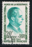 FRANCE : N° 1200 Oblitéré (Héros De La Résistance : Médéric Védy) - PRIX FIXE - - Used Stamps