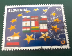 SLOVENIA 2004 Accession To The European Union Michel 469 Used Stamp - Slowenien