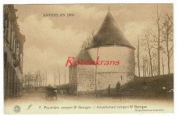 Spaanse Omwalling Anvers En 1860 Omgeving Sint Jorispoort Rempart St. Georges  Poudrière Antwerpen G. Hermans - Antwerpen