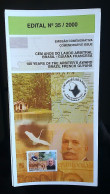 Brochure Brazil Edital 2000 35 Brazil French Guiana Without Stamp - Cartas & Documentos