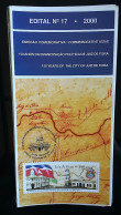 Brochure Brazil Edital 2000 17 Juiz De Fora Without Stamp - Cartas & Documentos