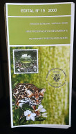 Brochure Brazil Edital 2000 19 Environmental Preservation Fauna Flora Without Stamp - Storia Postale