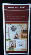 Brochure Brazil Edital 2000 09 Discovery Of Brazil Ship Map Without Stamp - Brieven En Documenten