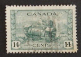 CANADA YT 215 OBLITÉRÉ "CHAR D ASSAUT" ANNÉES 1943/1948 - Used Stamps