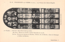 37-CHAMPIGNY SUR VEUDE VITRAUX DE LA SAINTE CHAPELLE-N°LP5026-B/0079 - Champigny-sur-Veude