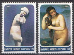 Cyprus MNH Set - Beeldhouwkunst