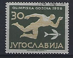 Jugoslavia 1956  Olympische Sommerspiele (o) Mi.807 - Oblitérés