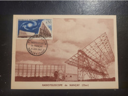 18 - NANCAY - Radiotelescope Le 8 Juin 1963 - Lot De 2 Cartes - Nançay