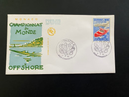 Enveloppe 1er Jour "Championnats Du Monde De Offshore" 04/09/1990 - 1741 - MONACO - FDC