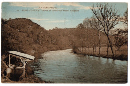 CPA 14 - PONT D'OUILLY (Calvados) - 15. Bords De L'Orne Vers Mesnil Villement - Pont D'Ouilly