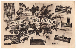 CPA 14 - LA DELIVRANDE (Calvados) - N. D. 35. Souvenir De La Délivrande (muiltivues) - La Delivrande