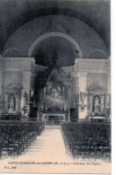 CPA 49 - SAINT GEORGES SUR LOIRE  (Maine Et Loire) - Intérieur De L'Eglise - Saint Georges Sur Loire