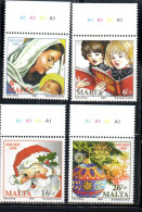 MALTA 1999 CHRISTMAS NATALE NOEL WEIHNACHTEN NAVIDAD COMPLETE SET SERIE COMPLETA MNH - Malte