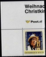 PM Weihnacht In Christkindl - Tenor J. Oberauer  Ex Bogen Nr. 8007356  Postfrisch - Timbres Personnalisés