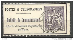 TELEPHONE  N° 22   OBL  TB - Télégraphes Et Téléphones