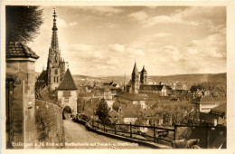 Esslingen Am Neckar, Blick V.d. Neckarhalde Auf Frauen-u. Stadtkirche - Esslingen