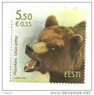 Estonia / Estland - Brown Bear Wild Animal MNH 2009 - Estonia