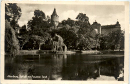 Altenburg, Schloss Mit Pauritzer Teich - Altenburg