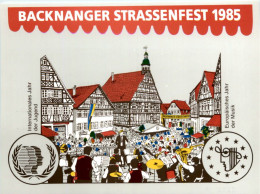 Backnang, Strassenfest 1985 - Waiblingen