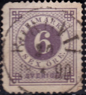 Stamp Sweden 1872-91 6o Used Lot2 - Usati