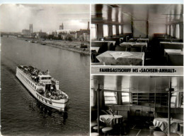 Magdeburg, Fahrgastschiff MD Sachsen-Anhalt, Div. Bilder - Magdeburg