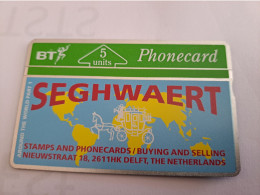 GREAT BRETAGNE  L&G / 5 UNITS/  SEGHWAERT / NETHERLANDS     /  / 130H / MINT **16519** - BT General Issues