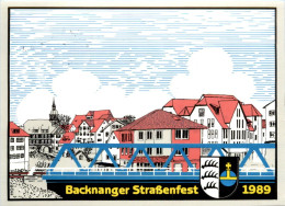 Backnang, Strassenfest 1989 - Waiblingen