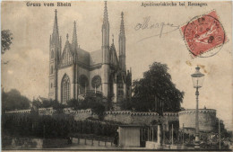 Gruss Vom Rhein, Apollinariskirche Bei Remagen - Remagen