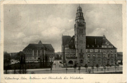 Wittenberge, Rathaus Mit Oberschule Für Mädchen - Wittenberge
